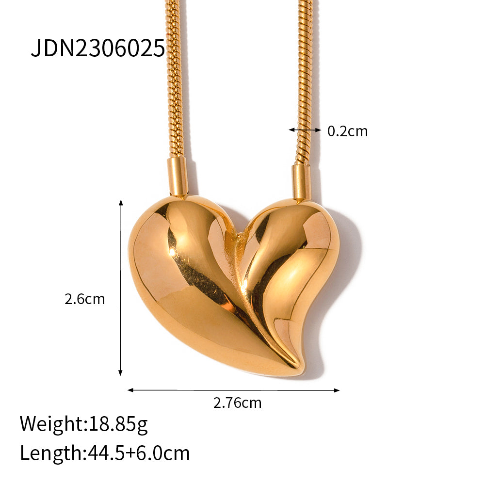 Gold Heart Necklace