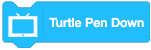 13 turtle pen down