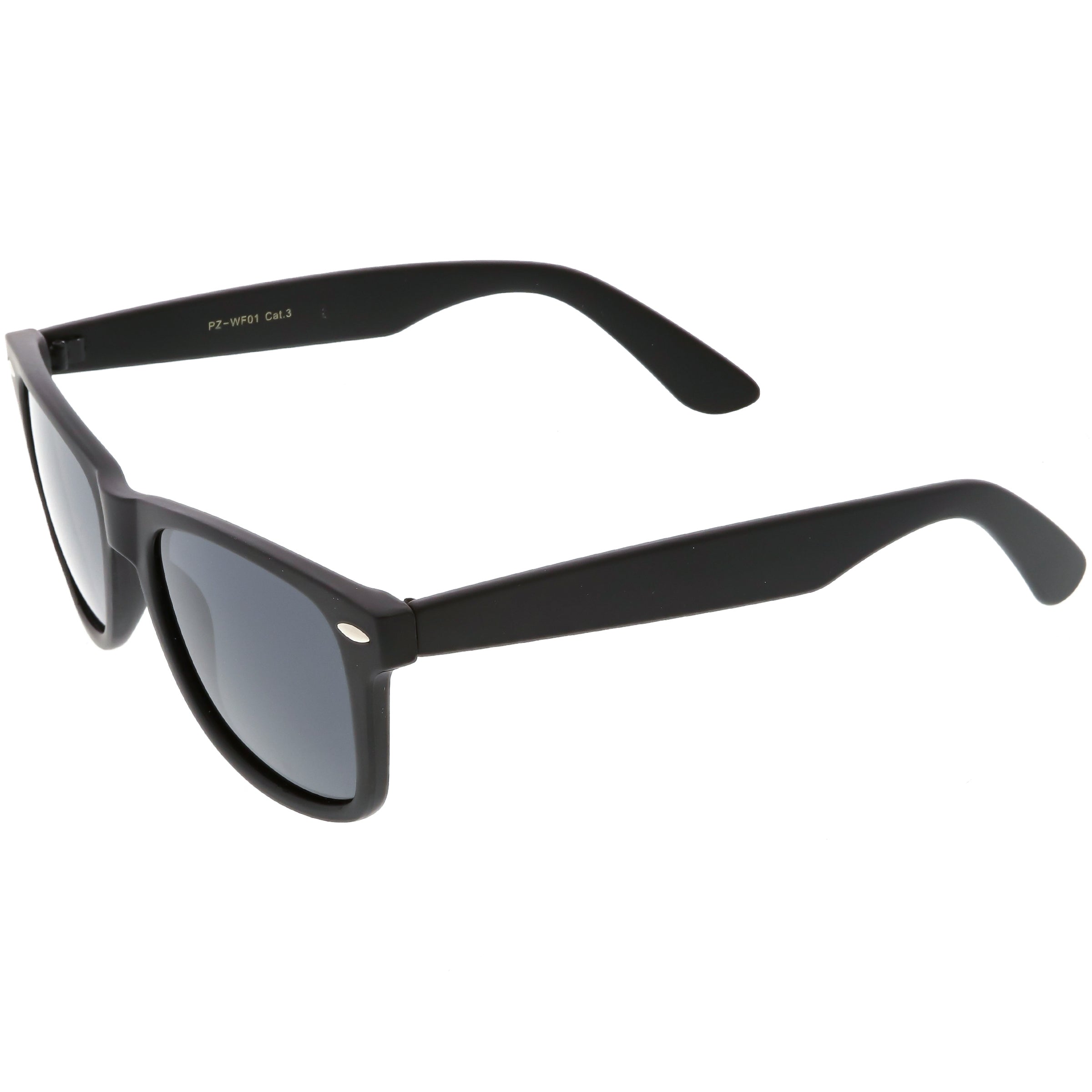 Classic Unisex Polarized Lens Horned Rim Sunglasses A840