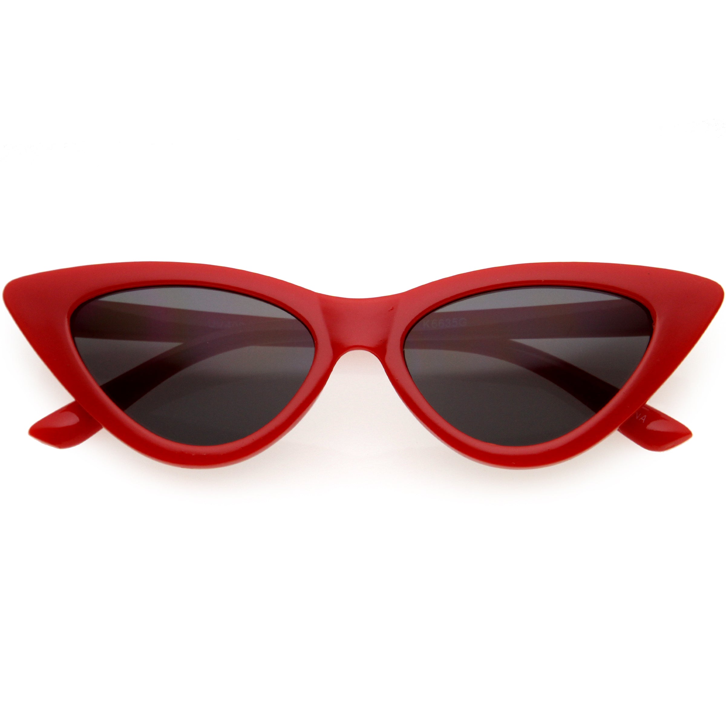 Kids Retro High Pointed Fabolous Cat Eye Sunglasses D139