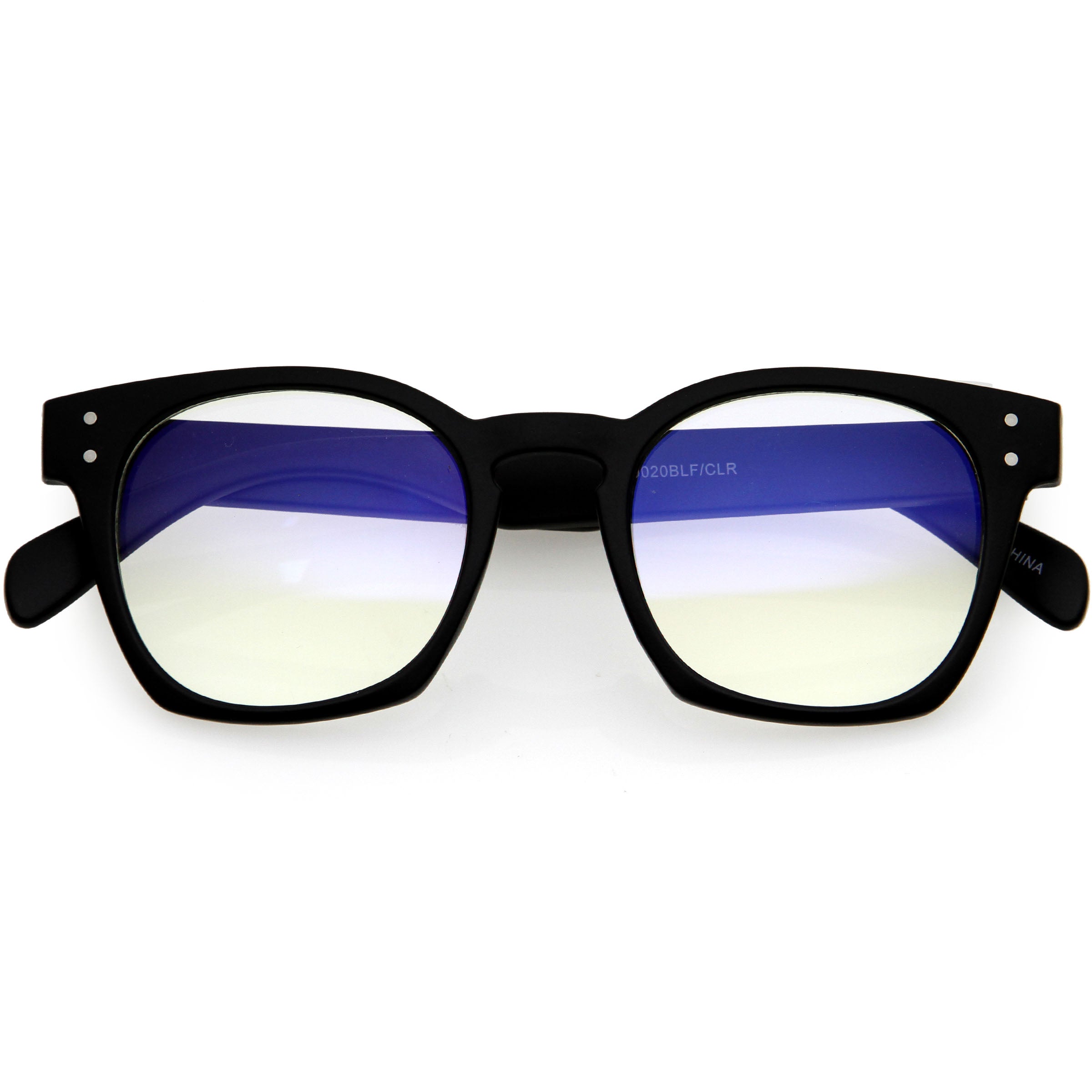 Blue Light Filtering Horn Rimmed Square Computer Glasses D234