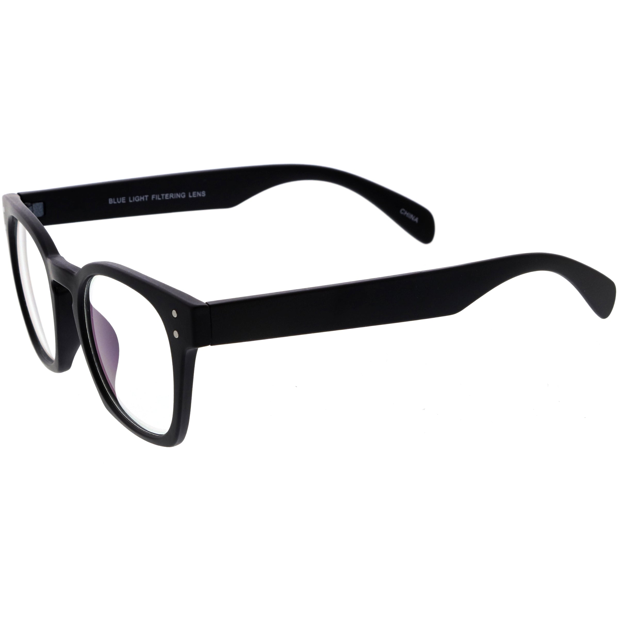 Blue Light Filtering Horn Rimmed Square Computer Glasses D234