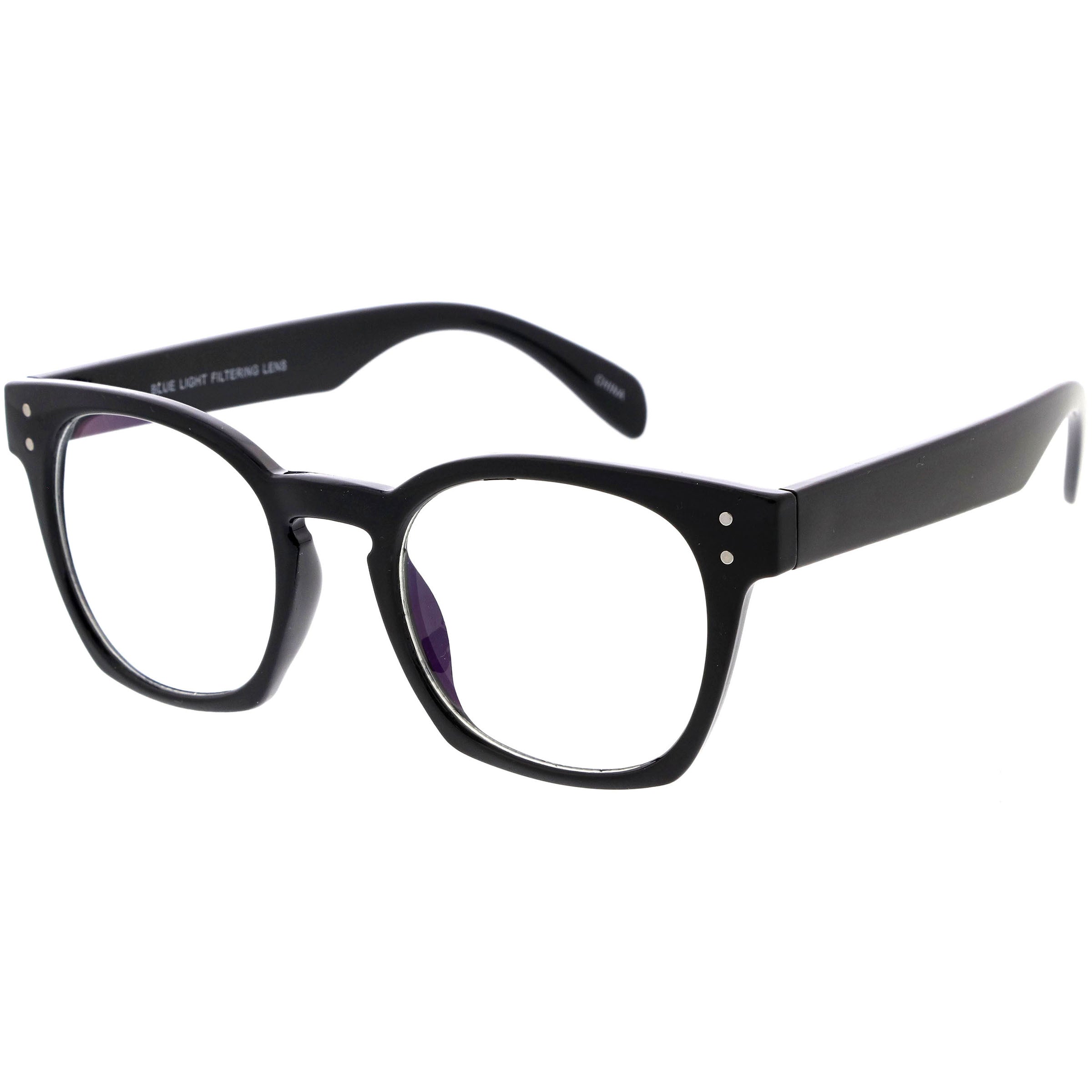 Blue Light Filtering Horn Rimmed Square Computer Glasses D234