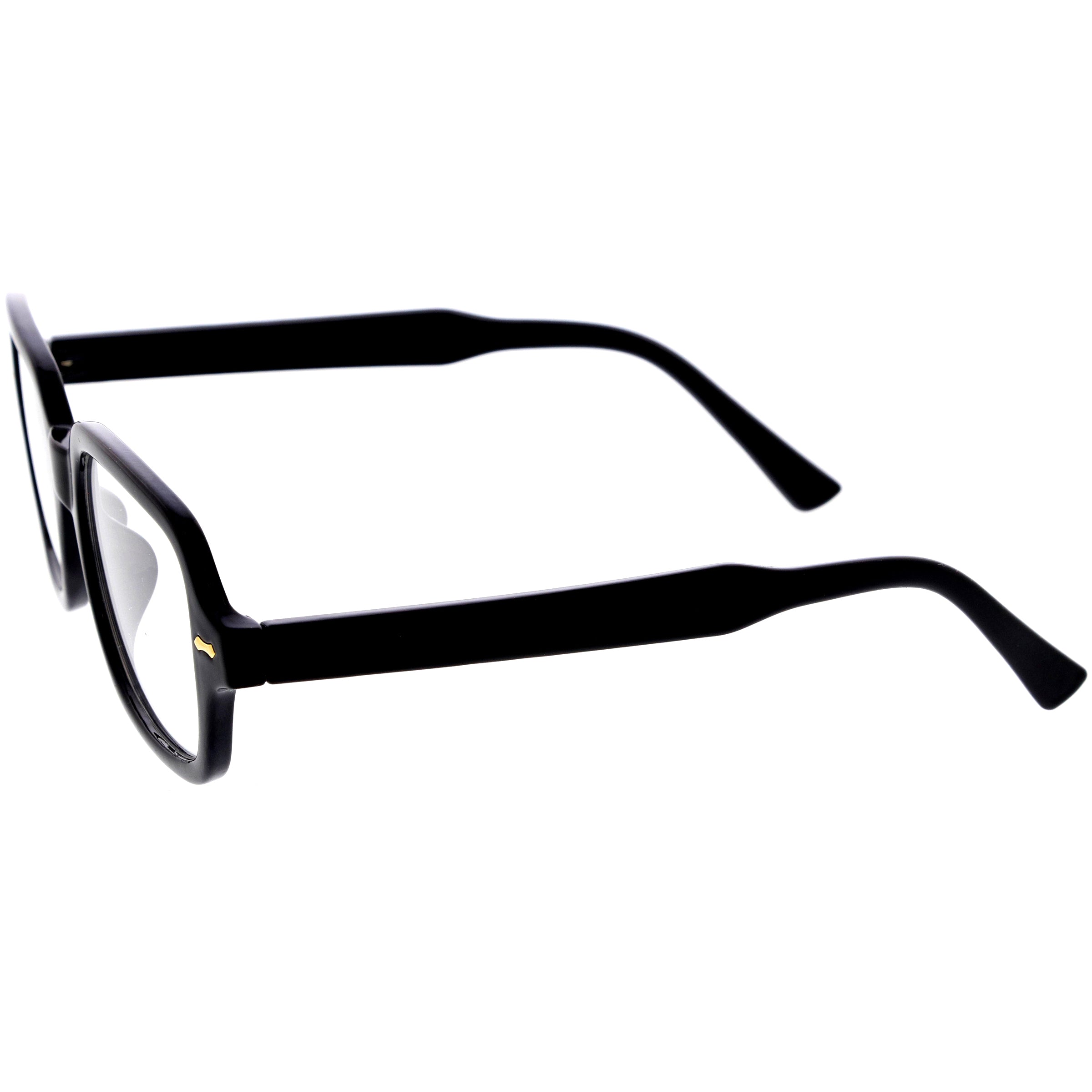 Classy Retro Vintage Square Horn Rimmed Sunglasses D307