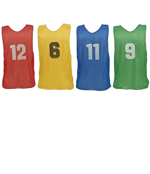 Youth Numbered Scrimmage Vests-Set of 12-PSYN