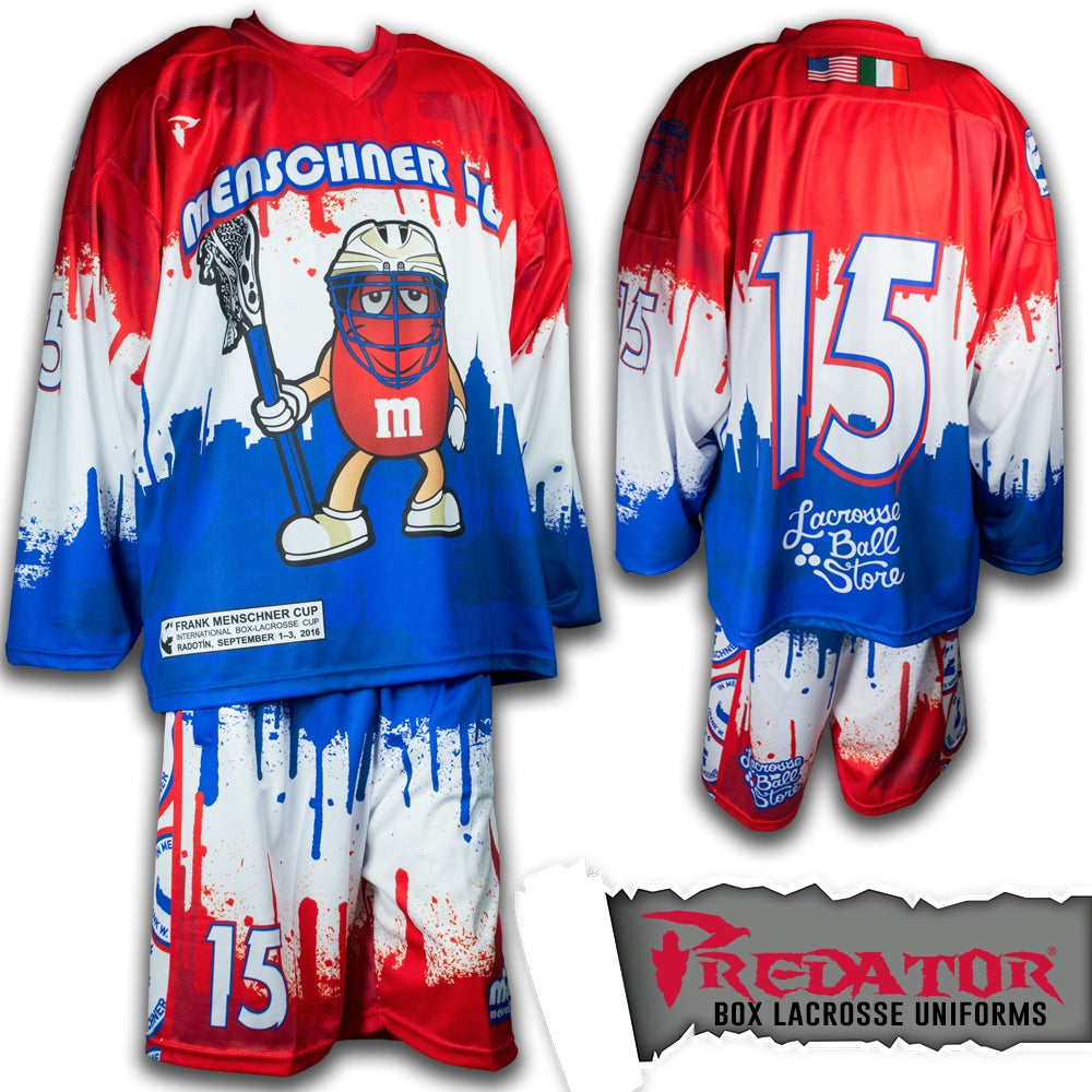 Custom Sublimated Box Lacrosse Uniform