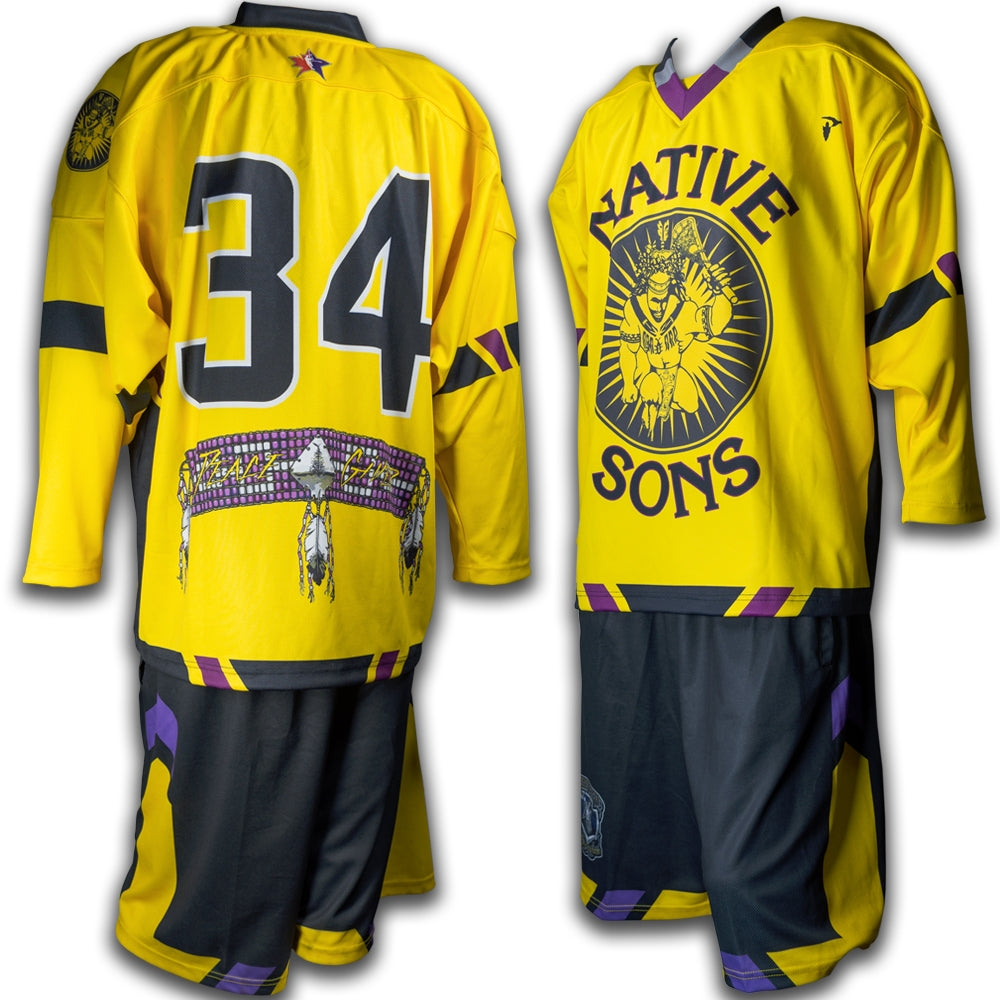 Custom Sublimated Box Lacrosse Uniform