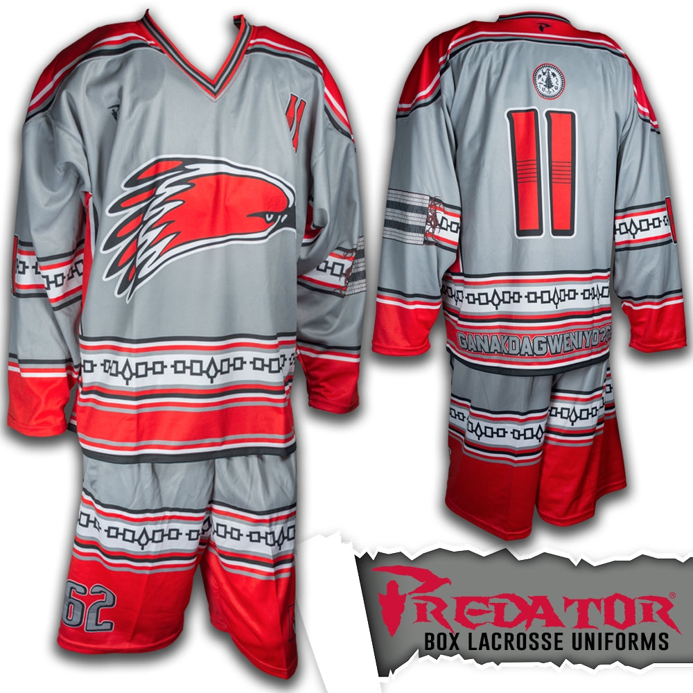 Custom Sublimated Box Lacrosse Uniform