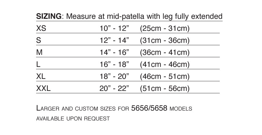 Knapp? Hinged Knee Orthosis - Anterior Closure (5656) - Knee Brace