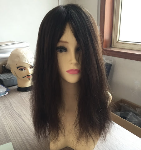 straight hair pieces for women