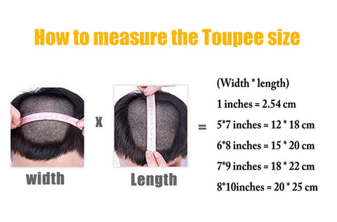 human hair toupee