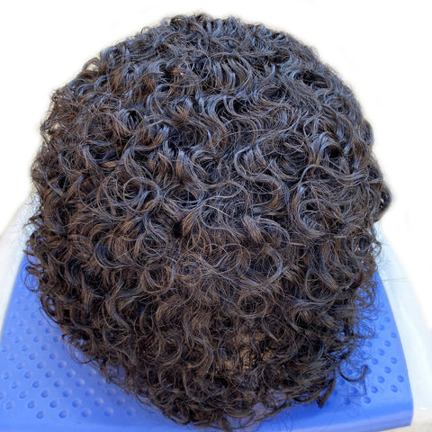 curly human hair wig