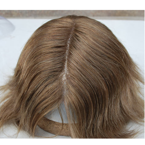 middle part toupee