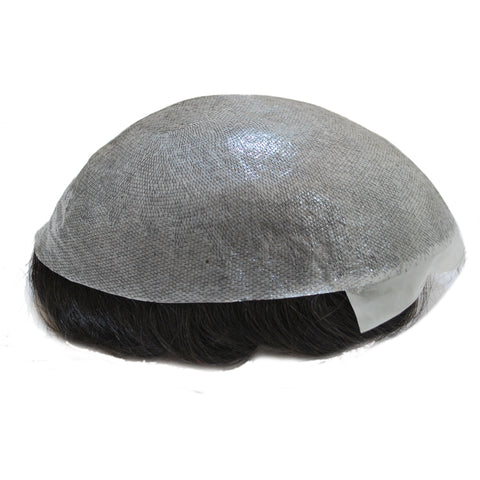 PU vloop toupee for men