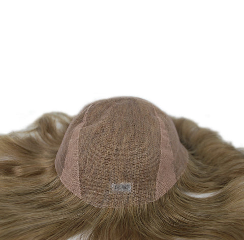 brown toupee hair