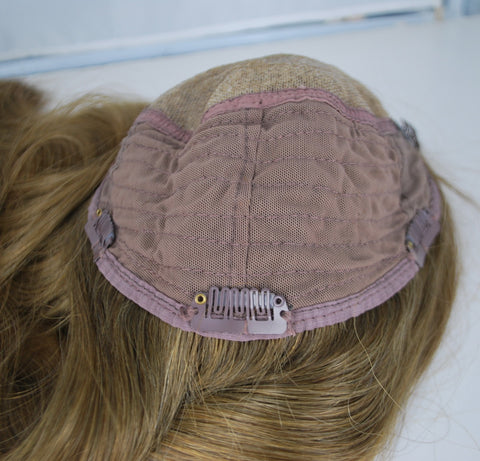french lace with weft topper