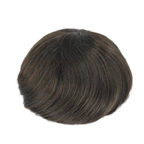 men toupee natural black