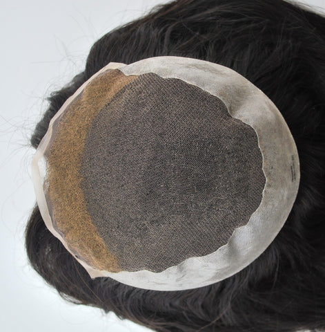 French lace topper wig