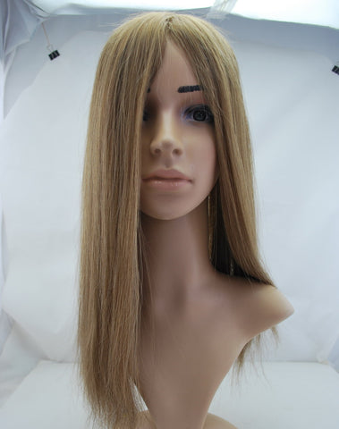 straight hair topper for women