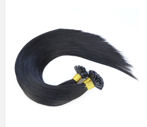 flat tip hair extension