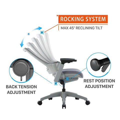 CLATINA 247 Ergonomic High Swivel Executive Chair