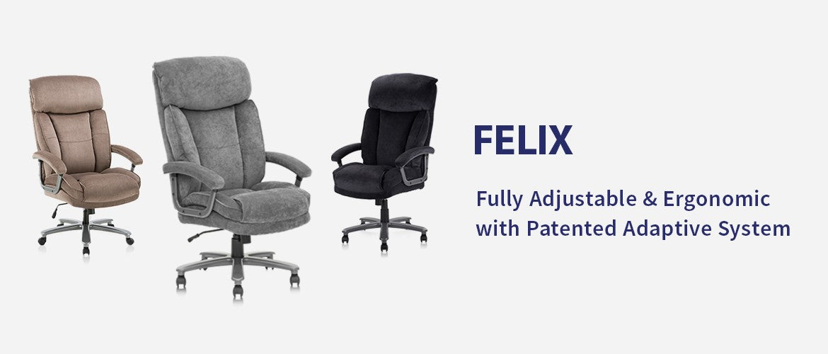 Clatina Felix Big and Tall Ergonimic Executive Chair Overview