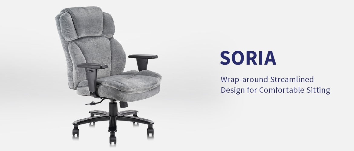 Clatina Soria Big and Tall Ergonomic Office Executive Chair Overview