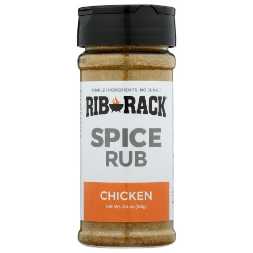 Rib Rack, Chicken Spice Rub Seasoning, 5.5 Oz