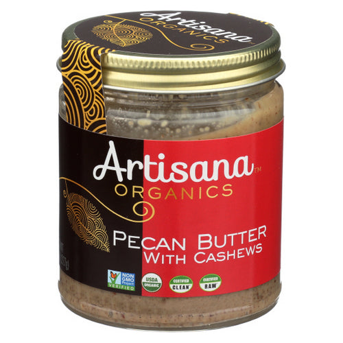 Artisana, Organic Raw Pecan Nut Butter with Cashews, 8 Oz