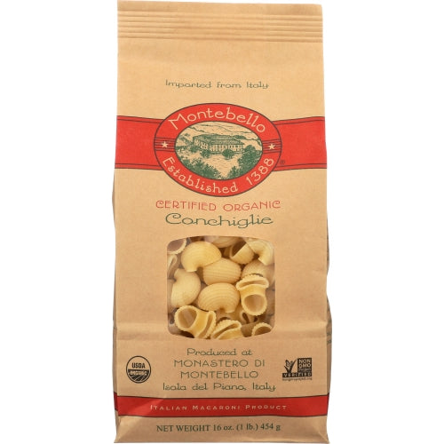 Montebello, Organic Conchiglie, 16 Oz