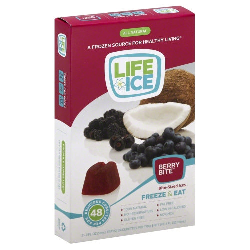 Lifeice, Fruit Ices Berry Bite Szd, 4 Oz