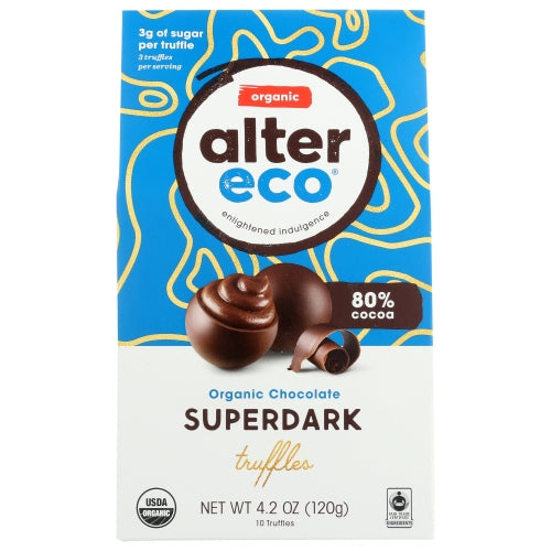 Alter Eco, Choc Truffle Superdark, 4.2 Oz