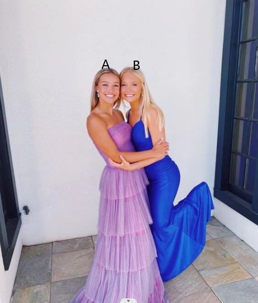 Cheap Purple Prom Dresses Tulle