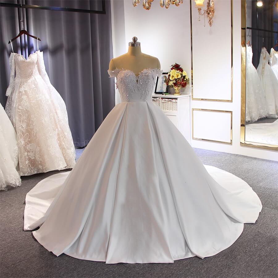 Ball Gown Ivory Wedding Dresses 2023