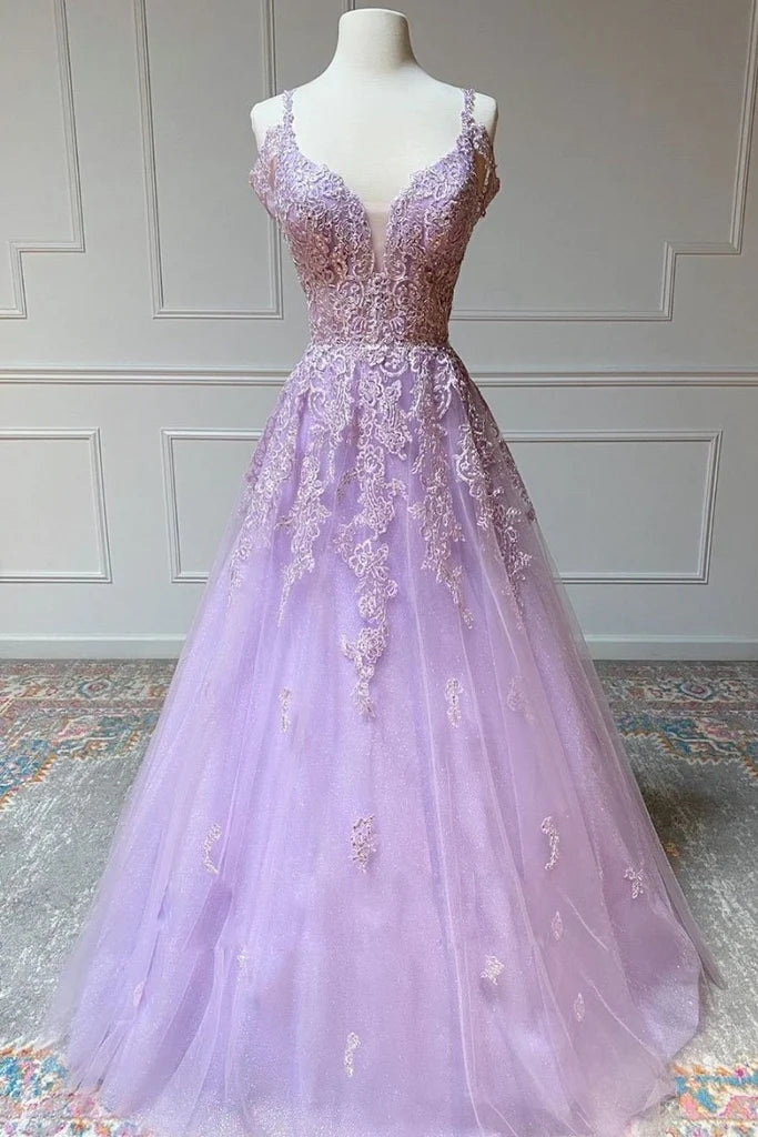 Hot 2023 Purple Prom Dresses