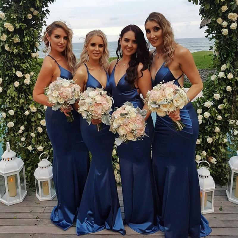 cheap Blue Bridesmaid Dresses