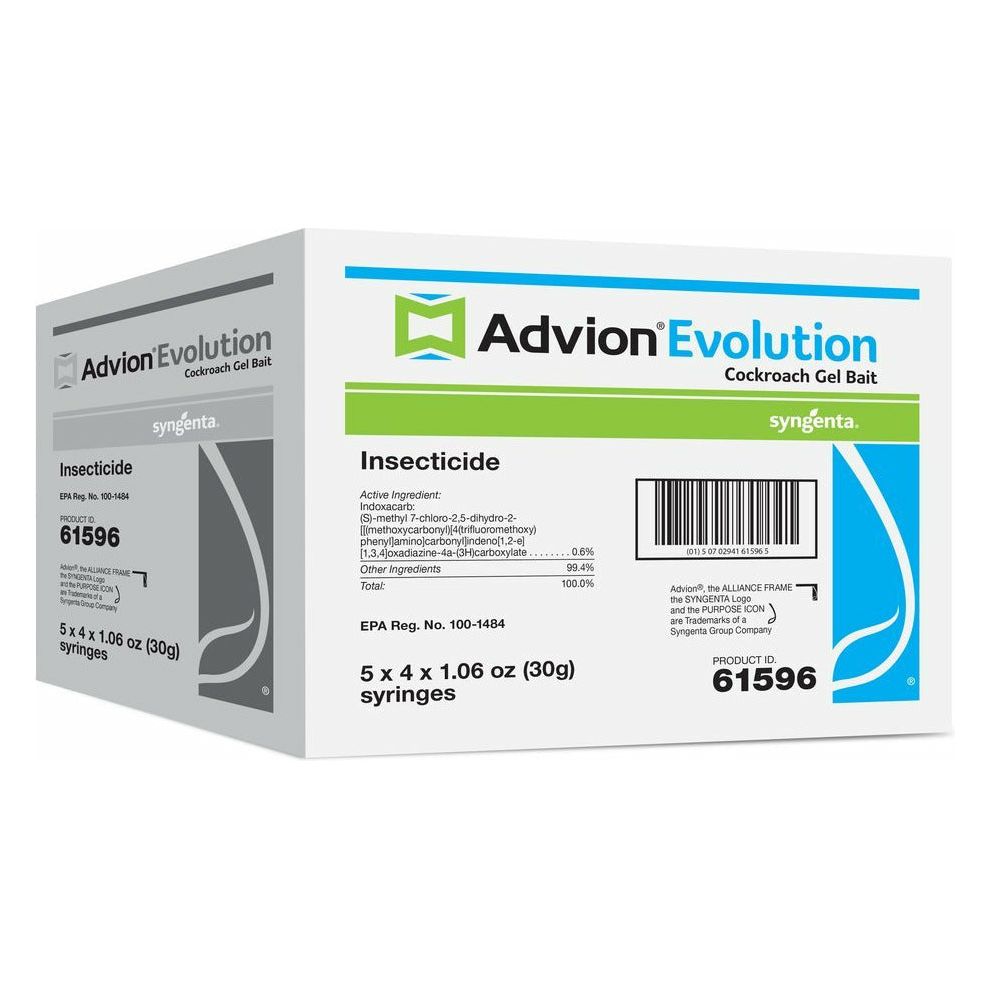 Advion Evolution Cockroach Gel Bait Insecticide - 1 Case | 20 Tubes