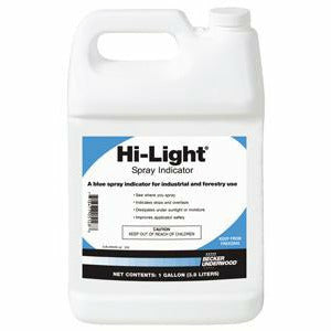 Hi-Light Blue Spray Pattern Indicator - 1 Gallon