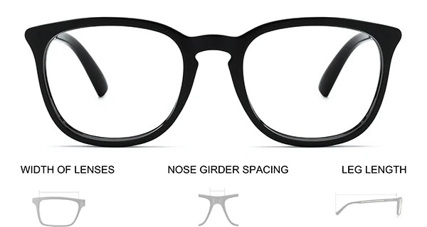 glasses size