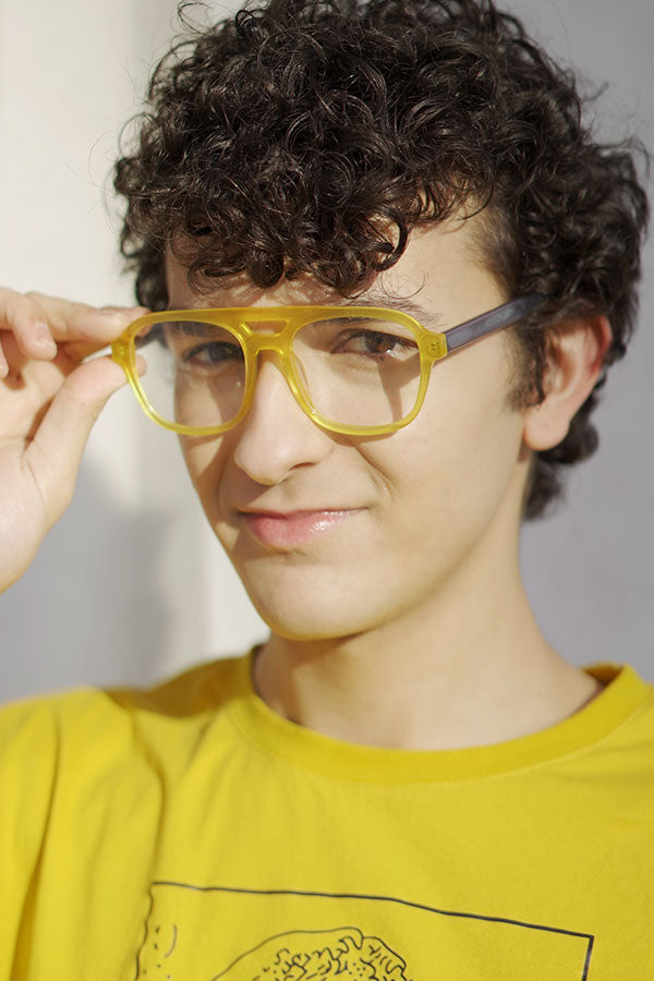 Rectangle Blue Light Glasses | Bobby