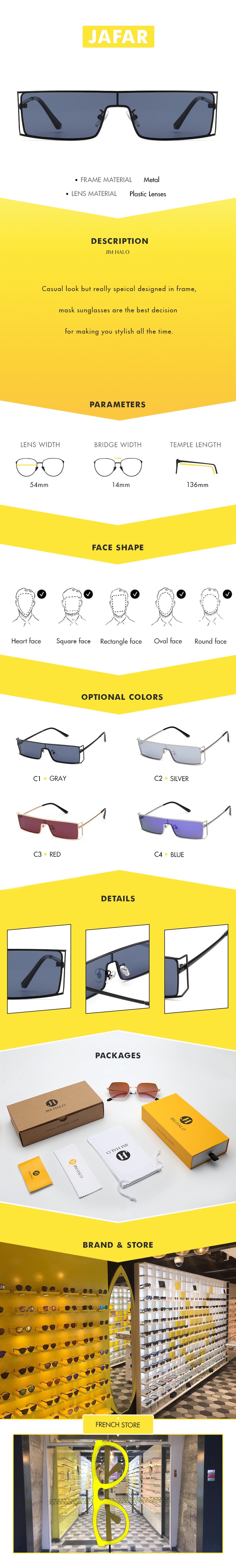 Casual look but really speical designed in frame,mask sunglasses are the best decision for making you stylish all the time.