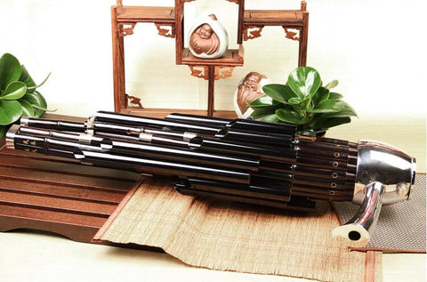 コンサート級の中国古代楽器笙21パイプケース付販売 