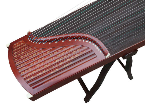 コンサート級紅檀古箏楽器中国ツィターハープ販売