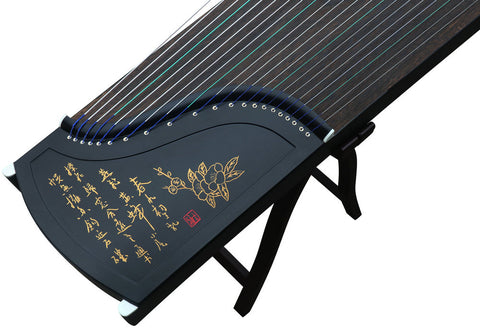 専業級黒檀古箏楽器中国ツィターハープ販売
