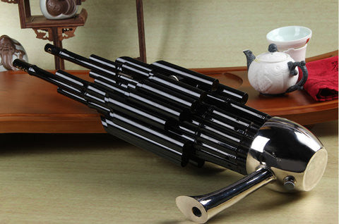 プロレベルの中国古代楽器笙17パイプケース付販売