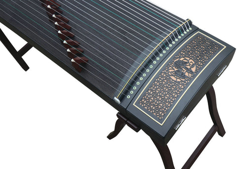 専業級黒檀古箏楽器中国ツィターハープ販売