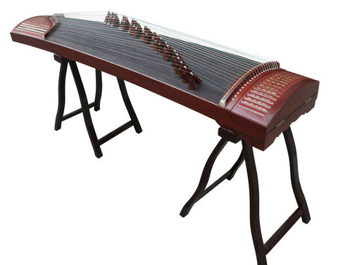 コンサート級紅檀古箏楽器中国ツィターハープ販売