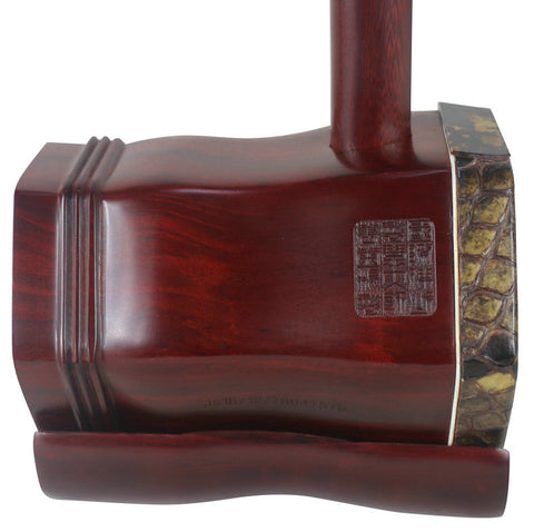 高品質なアフリカ老紫檀鳳凰を刻む二胡楽器中国バイオリンフィドル販売