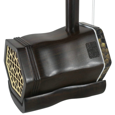 プロレベルで刻まれた紅木二胡楽器中国バイオリンフィドル販売