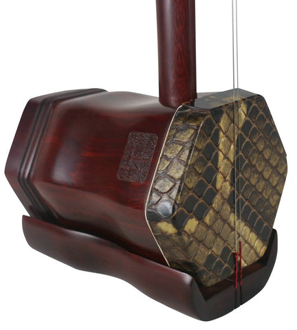 高品質なアフリカ老紫檀鳳凰を刻む二胡楽器中国バイオリンフィドル販売